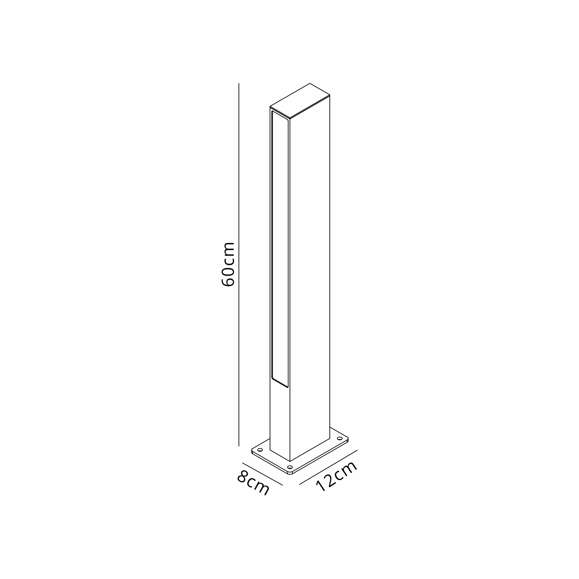 Lotus Exterior Lights Mantra Fusion Bollards